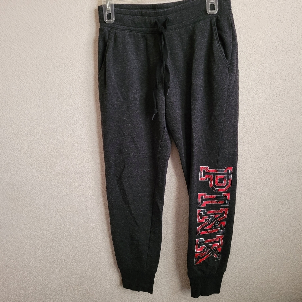 VS PINK Heather gray joggers